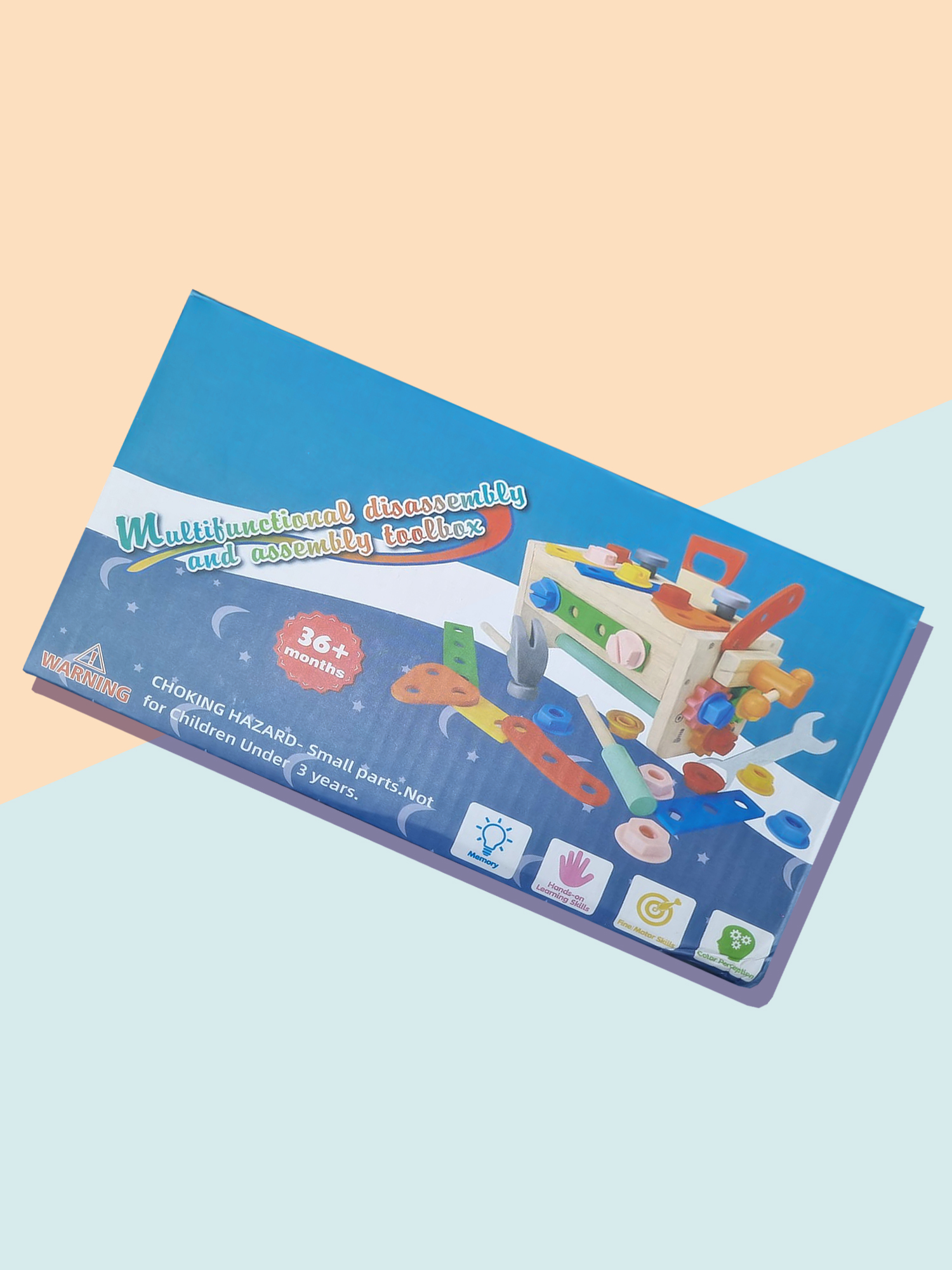 Конструктор Madliani Набор инструментов деревянный - фото 6