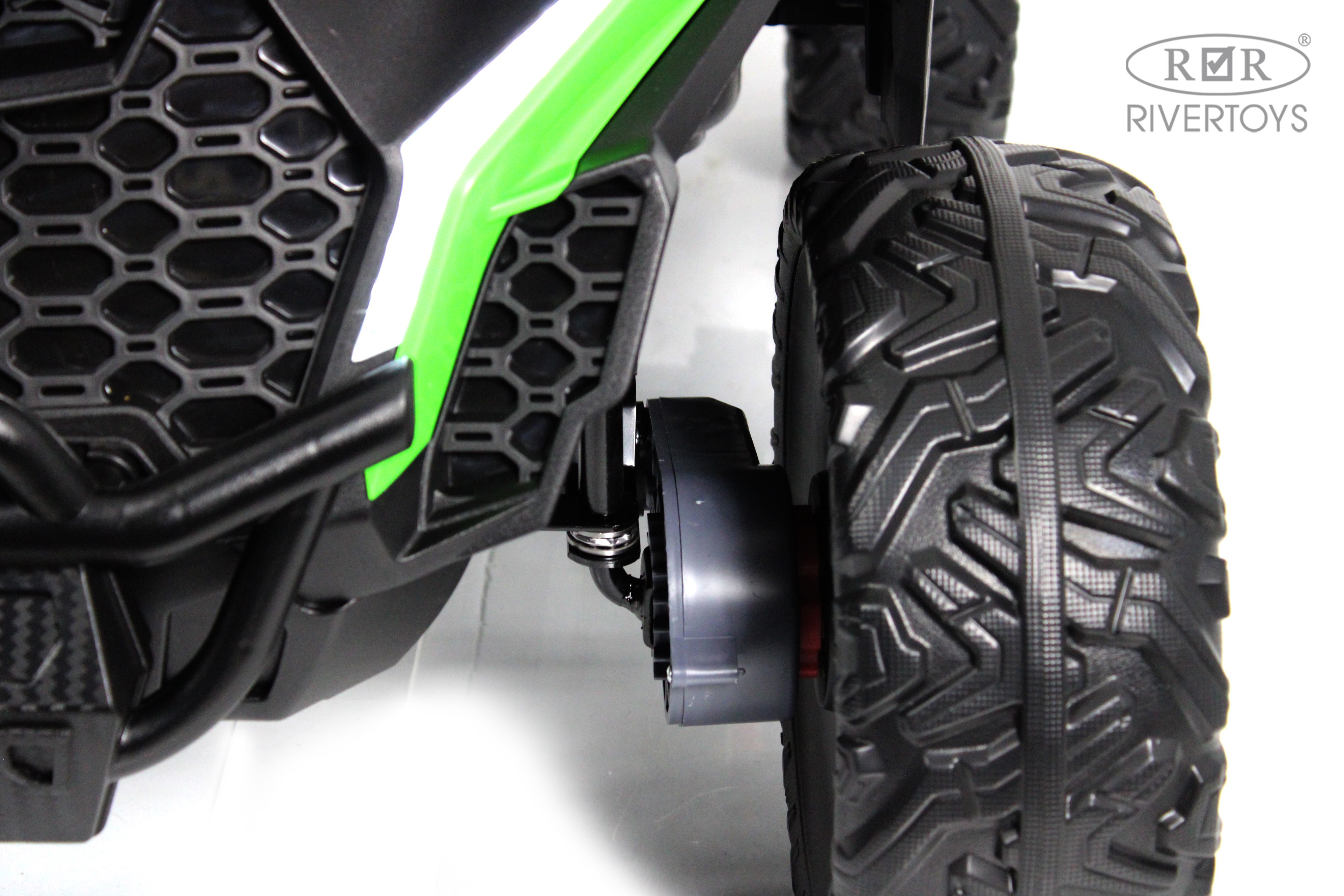 Электромобиль RIVERTOYS K555KK-BUGGY-GREEN С пультом ДУ - фото 11