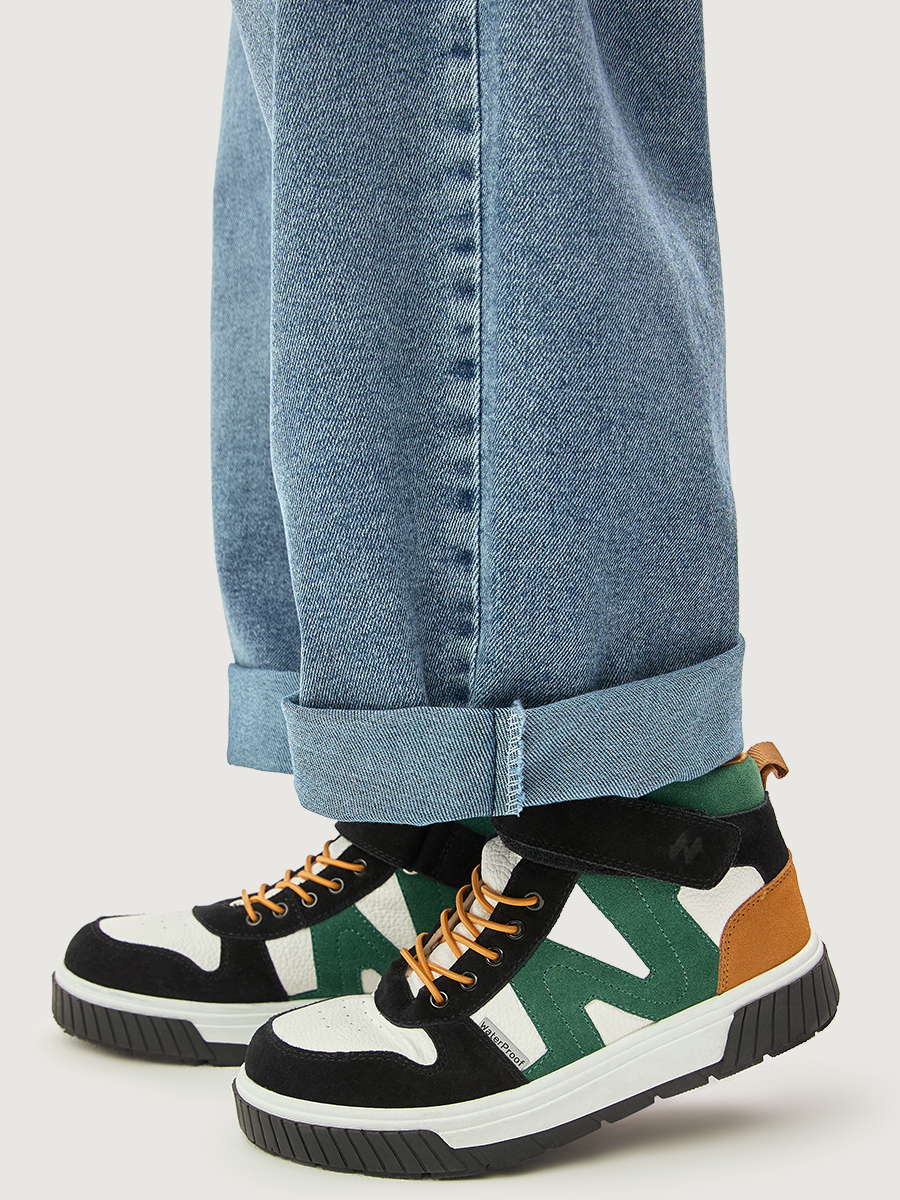 Ботинки NIKASTYLE 16м15325 белый/изумруд - фото 2