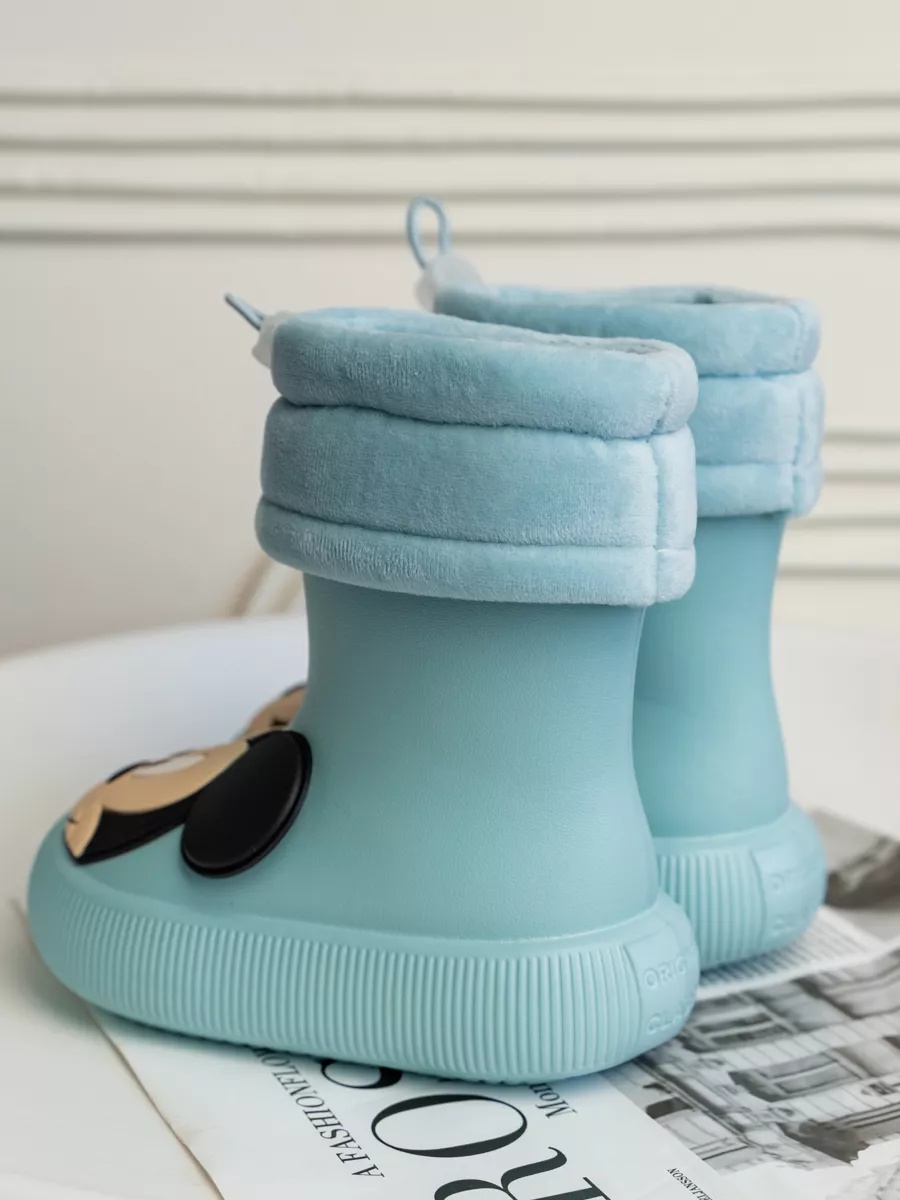 Резиновые сапоги ТопТошкин 014-микки-голуб - фото 6