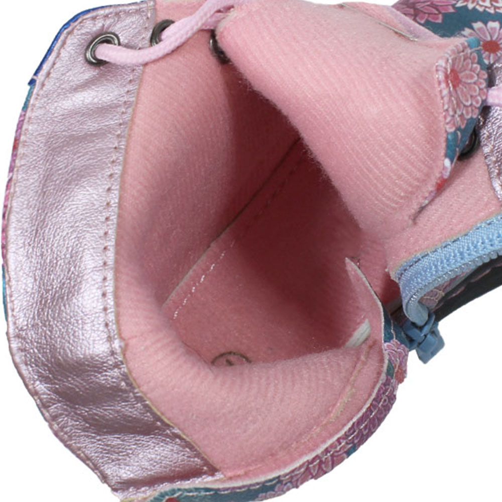 Ботинки Europen 5719-SV EUROPEN Ботинки для девочки,синий,розовый - фото 4