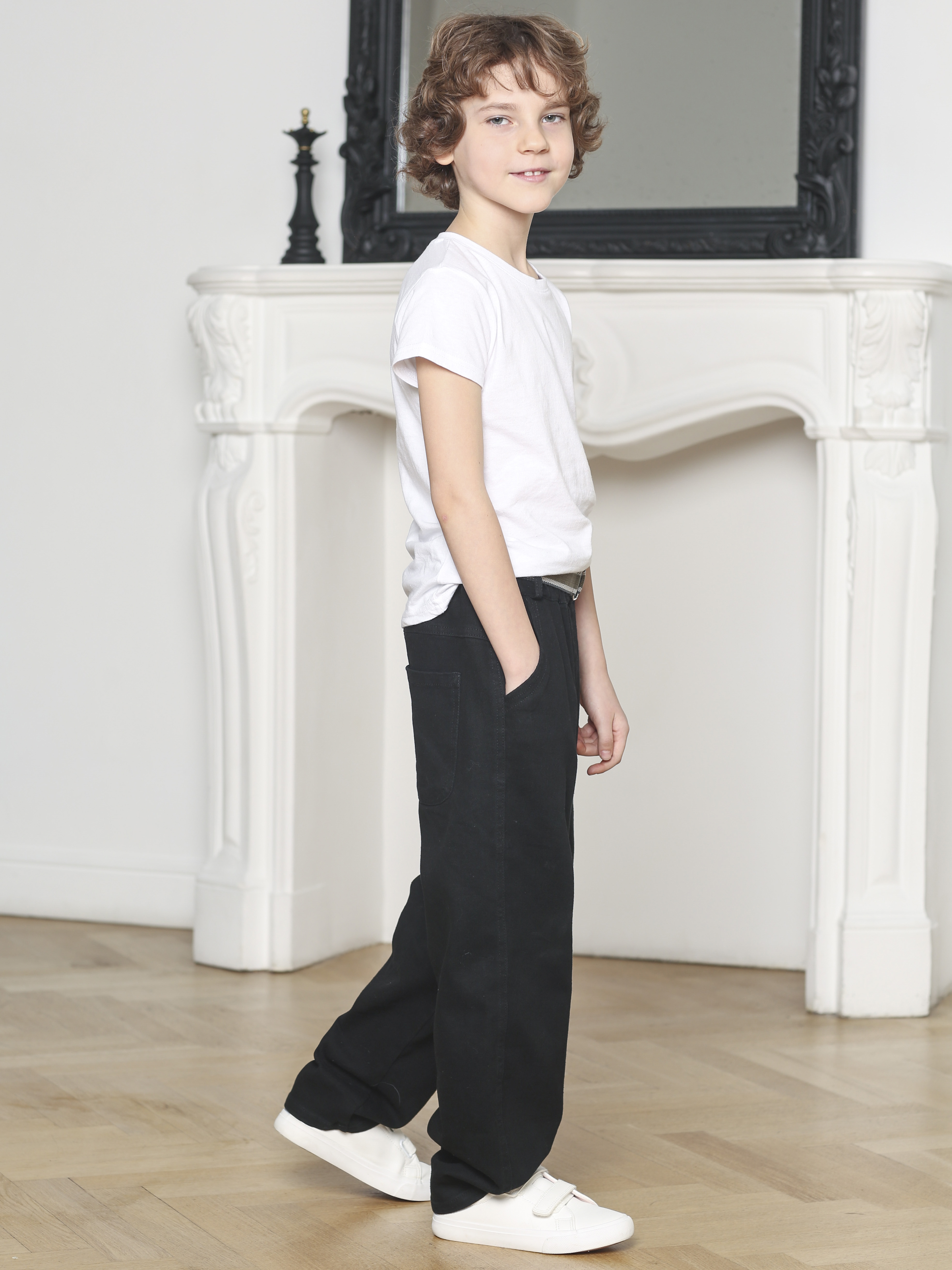 Джинсы-бананы СИНИЙ МИР R139-IL - фото 8