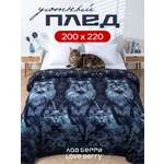 Плед LOVEBERRY Милорд велсофт 220 x 200 см