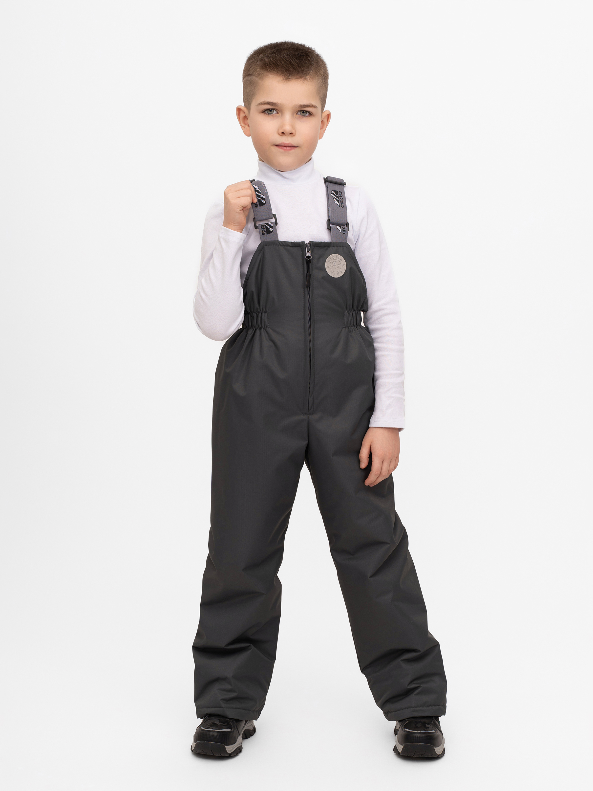 Полукомбинезон Arctic kids 60-013 серый - фото 1