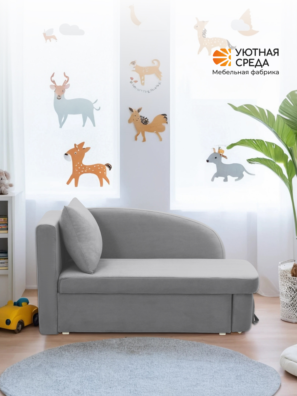 Диван Уютная среда Д100 бежевый - фото 16