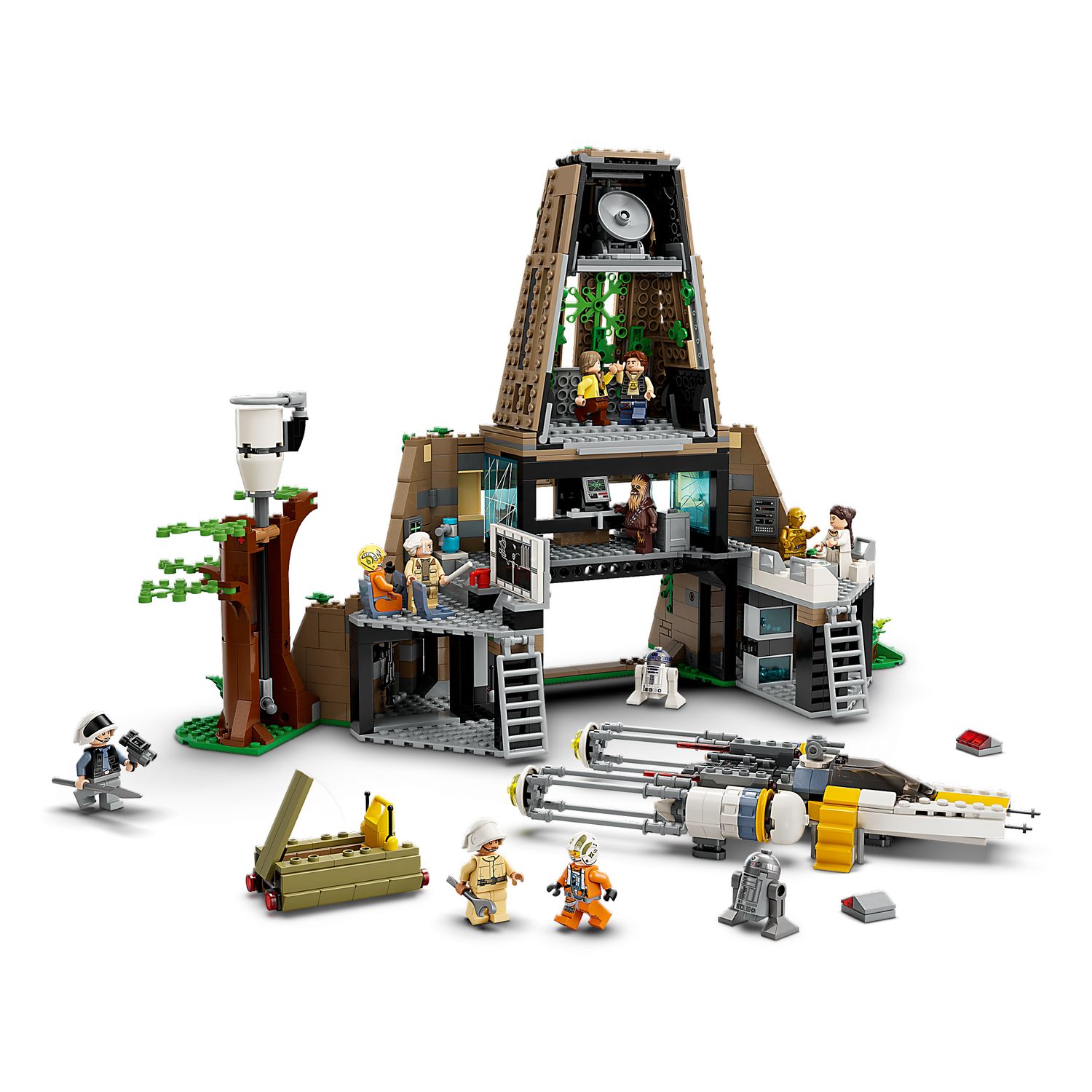 Конструктор LEGO Star Wars Yavin Rebel Base блочный - фото 3