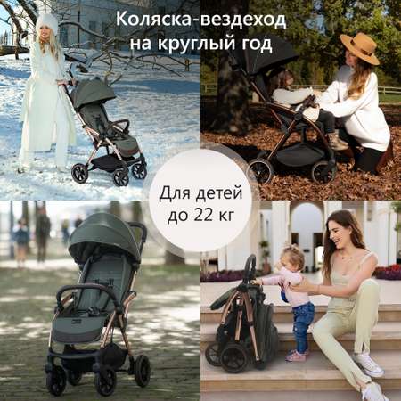 Коляска прогулочная Leclerc Influencer Sand chocolate
