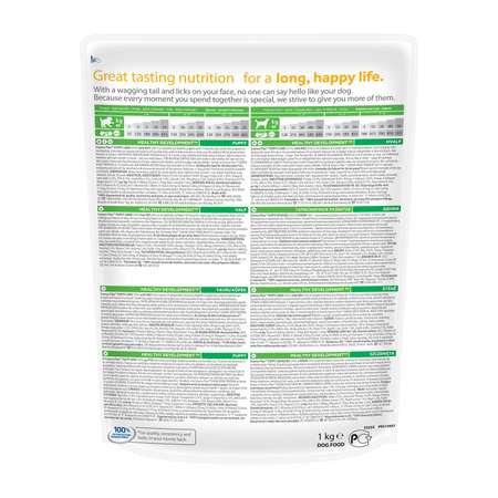Корм для щенков HILLS 1кг Science Plan Healthy Development для средних пород с ягненком и рисом сухой