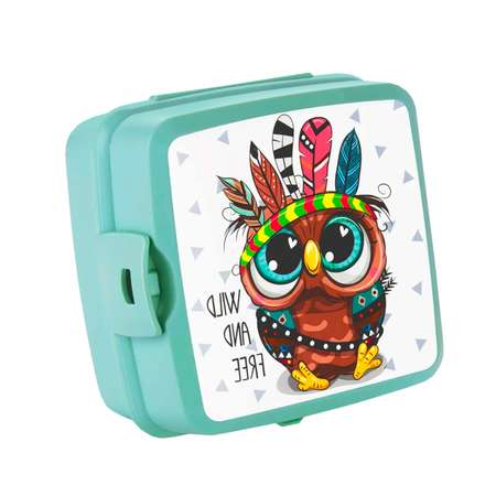 Ланч-бокс elfplast Bento фисташковый детский 15х15х9 см