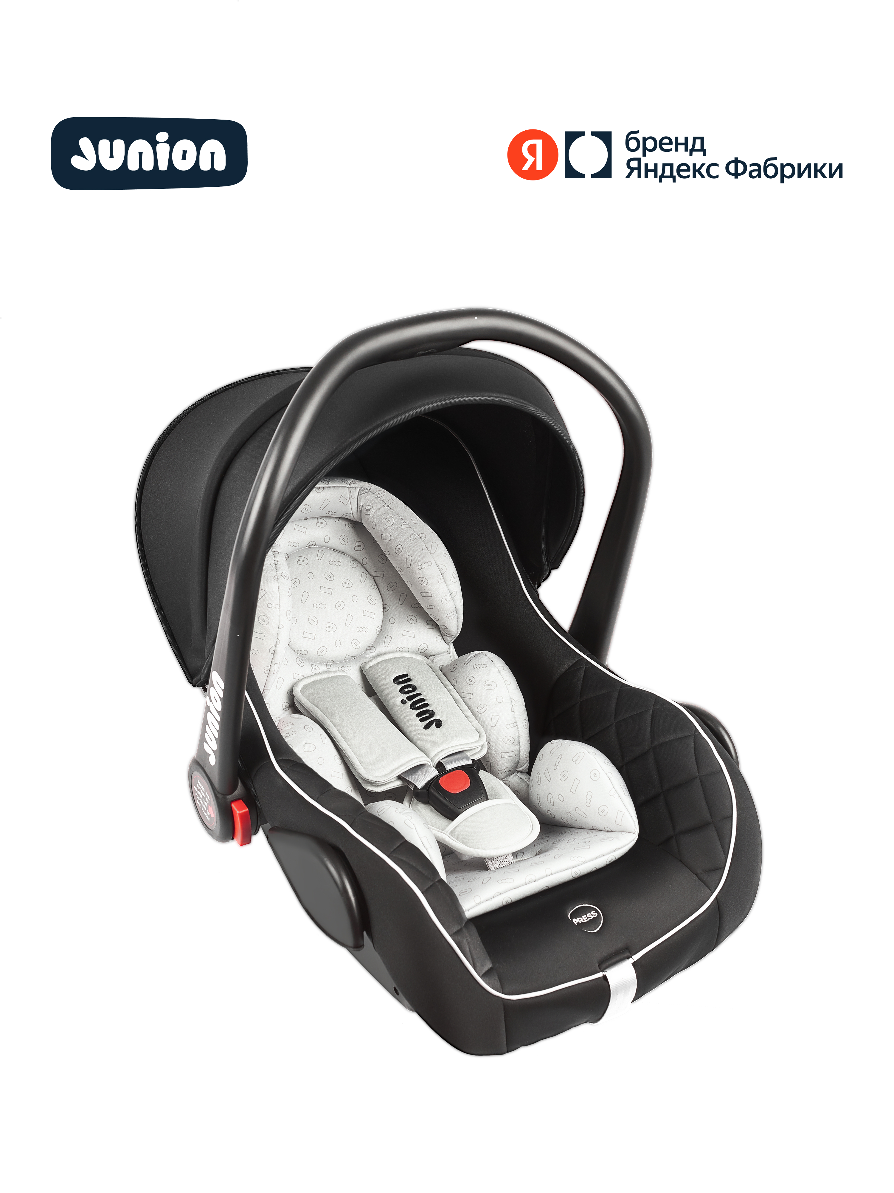 Автокресло Junion Uma 0 (0 -13 кг) черный - фото 1