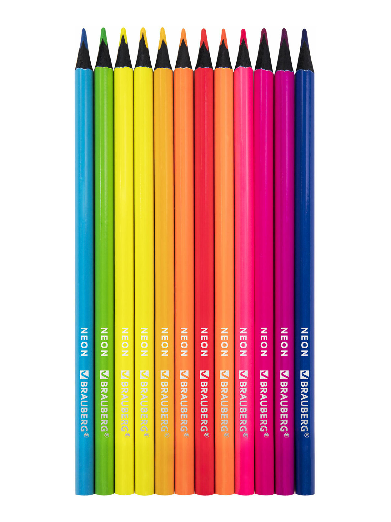 Карандаши цветные Brauberg 12 шт. - фото 8