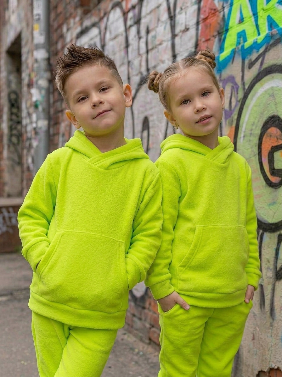 Костюм Утенок 7043г(ш) салат - фото 4