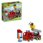 Конструктор LEGO DUPLO Пожарный грузовик блочный
