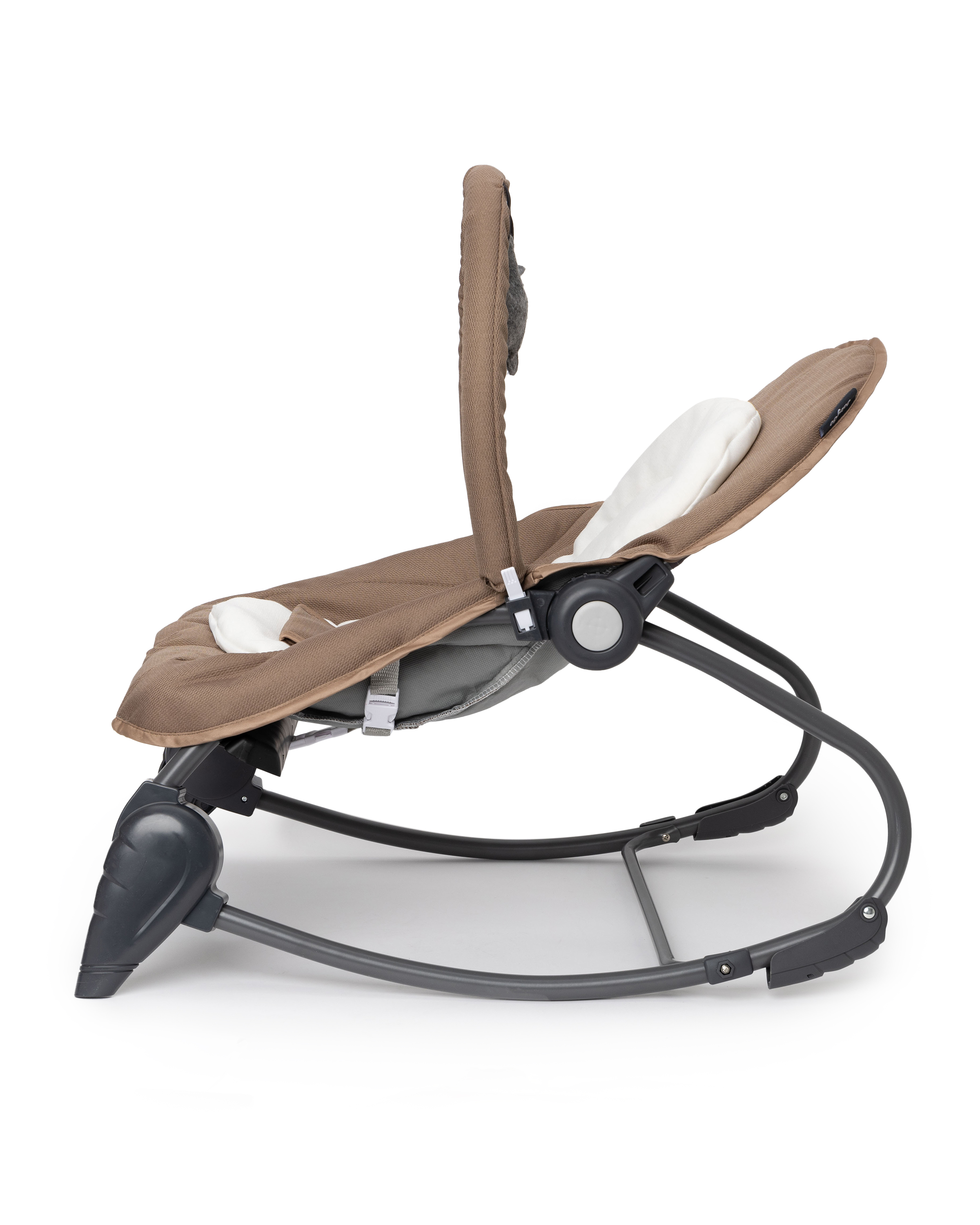 Шезлонг BabyGo Birdy бежевый - фото 3