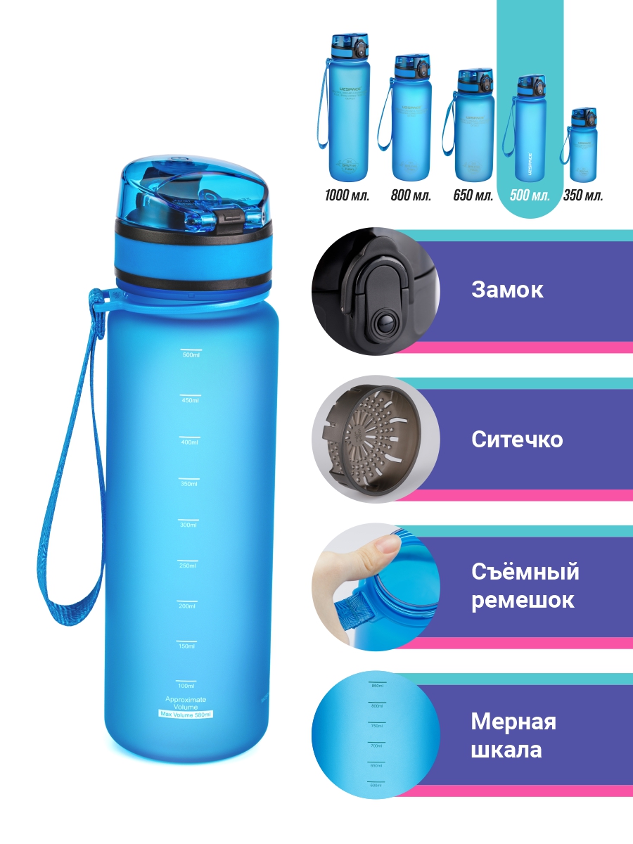 Бутылка UZSPACE 500 мл - фото 4