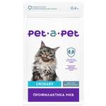 Корм для кошек Pet-a-Pet Urinary 0.4кг