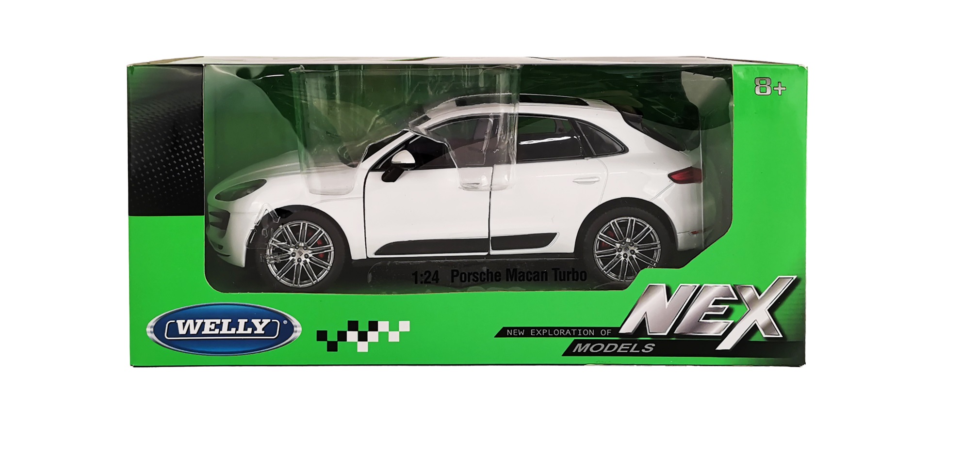 Автомобиль Welly Porsche Macan Turbo 1:24 24047W - фото 3