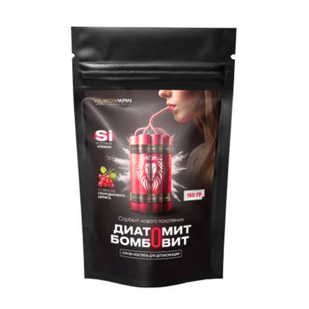 Смузи-детокс коктейль WowMan BOMBOVIT Currant sherbet