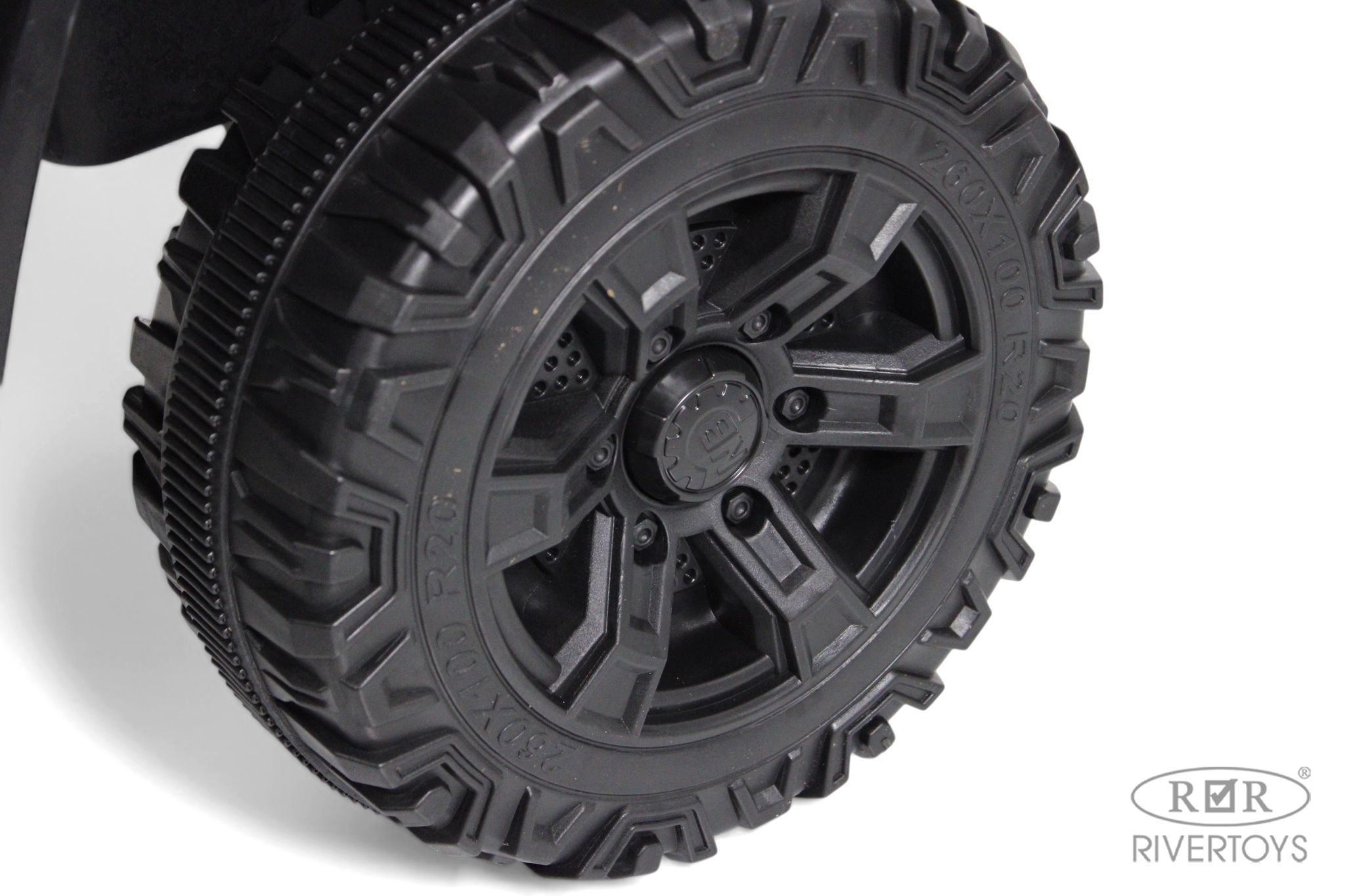 Электромобиль RIVERTOYS М101БХ-BLACK С пультом ДУ - фото 8