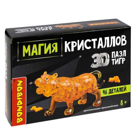 Пазл Bondibon кристаллический Тигр 3D