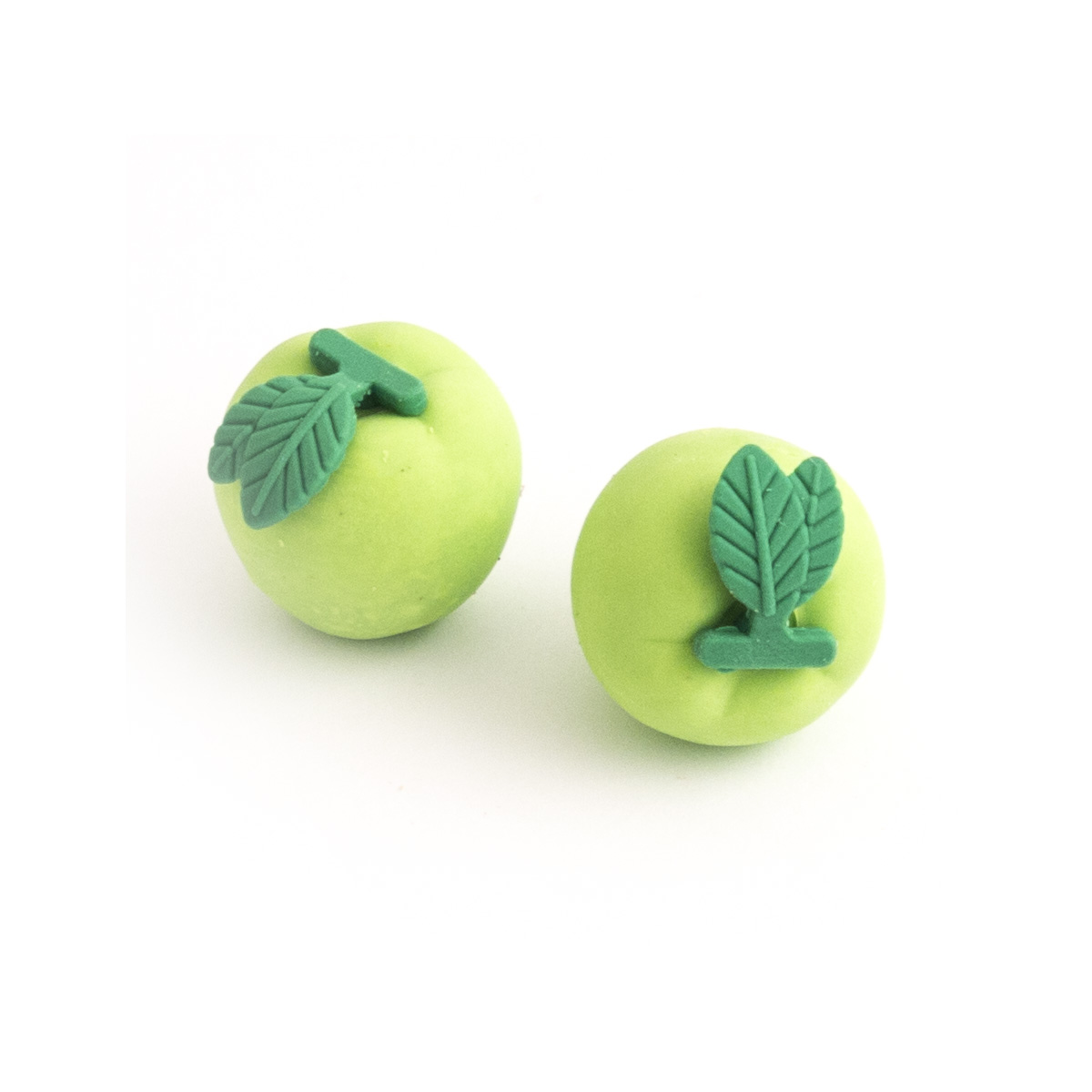 Ластик ЭВРИКА Яблоки 2 шт. - фото 1