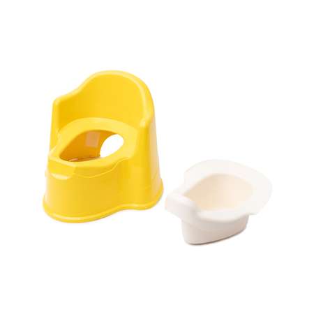 Горшок Babyton Throne стульчик желтый