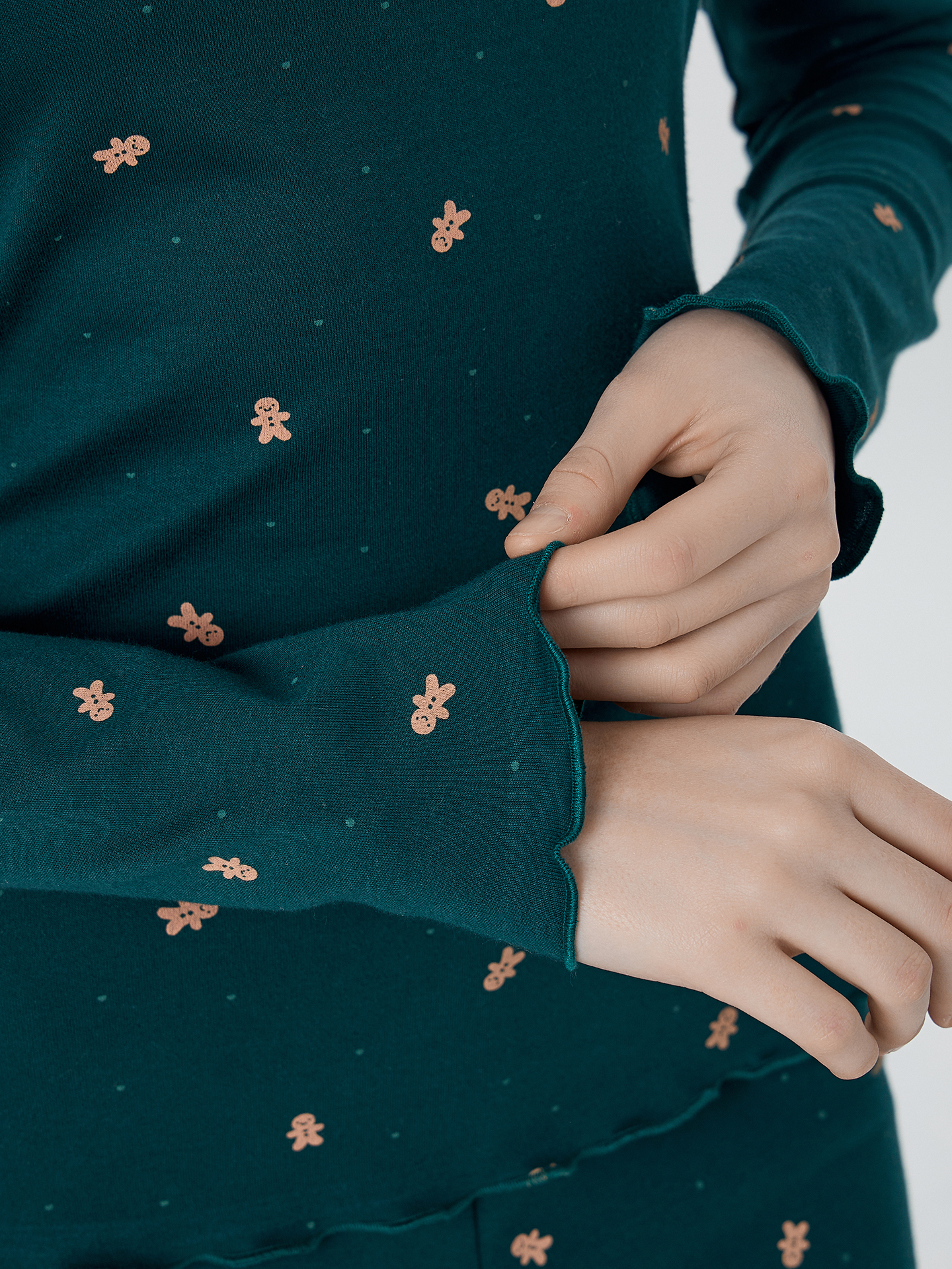 Пижама Mark Formelle (Марк Формэль) 592624/печеньки на т.зеленом - фото 7