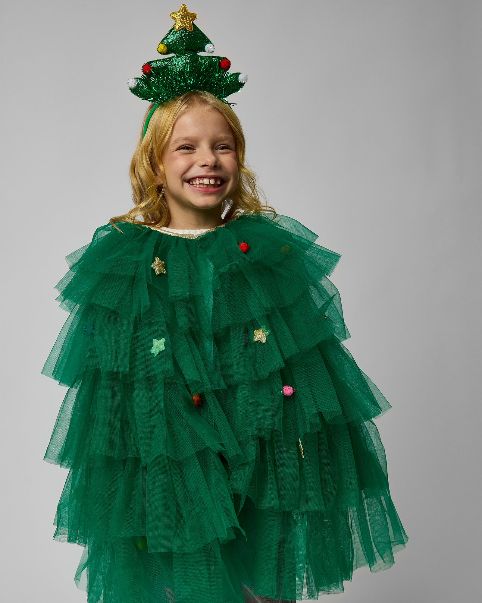 Костюм карнавальный Grimmo Ёлочка W24-CS01GRkg-44 - фото 12