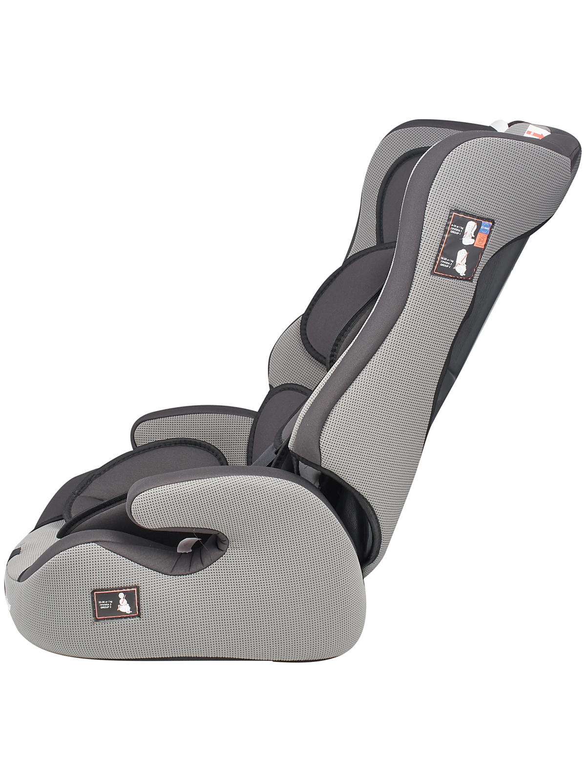 Автокресло Teddy Bear 513R/07 grey-grey dot 1/2/3 (9-36 кг) - фото 4
