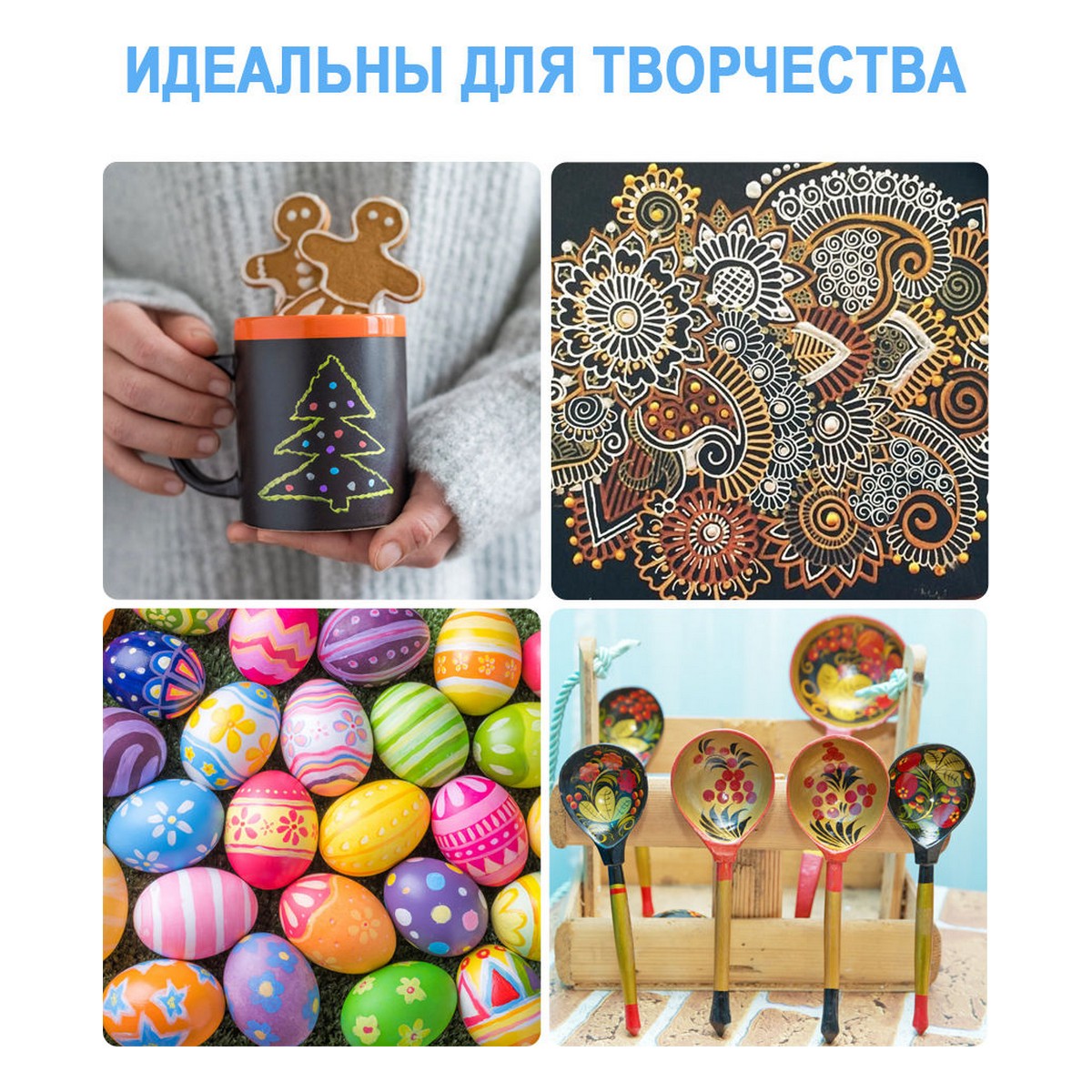 Фломастеры TWOHANDS 8 цв. - фото 5