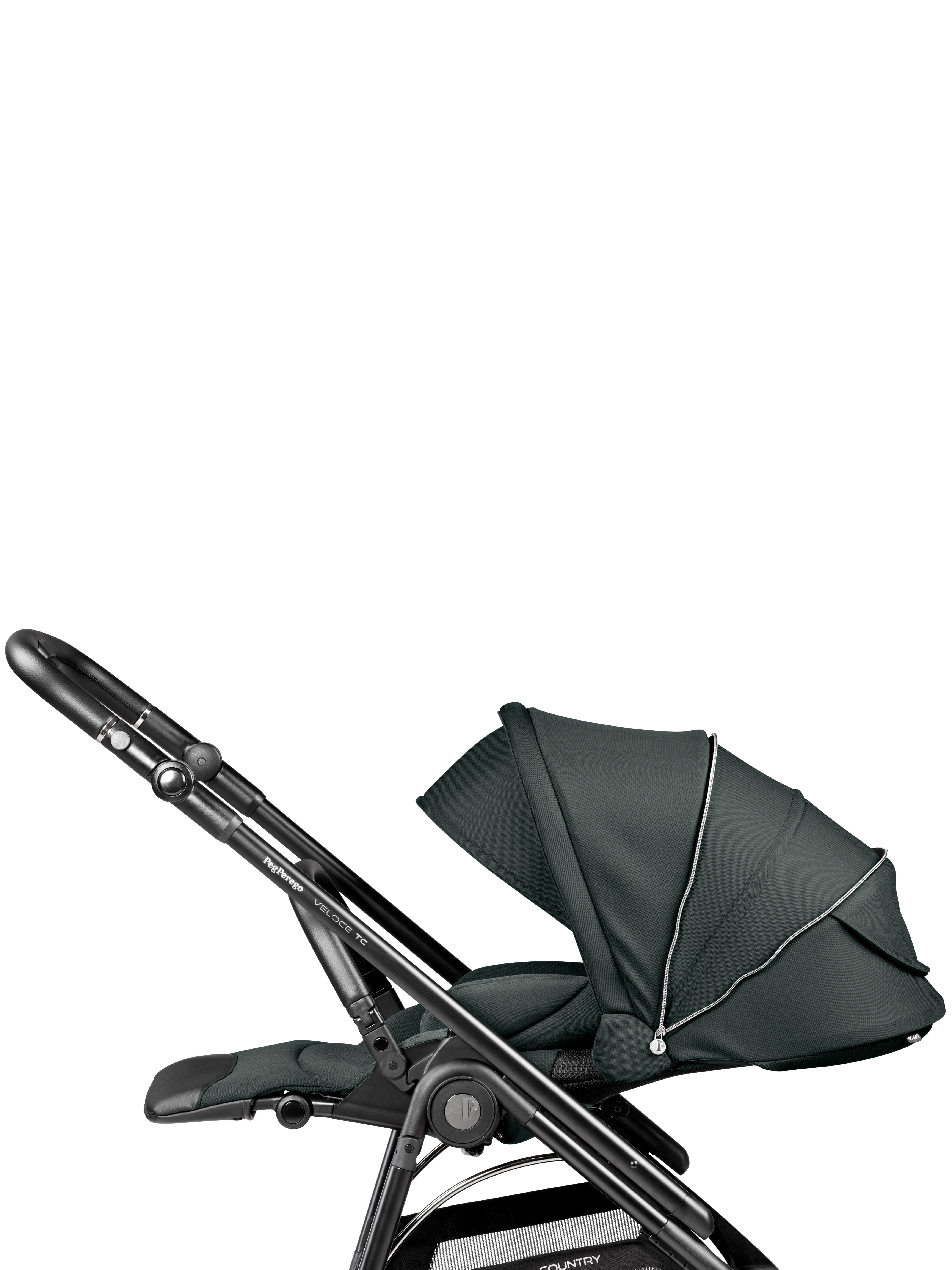 Коляска прогулочная Peg-Perego Veloce TC зеленый - фото 9