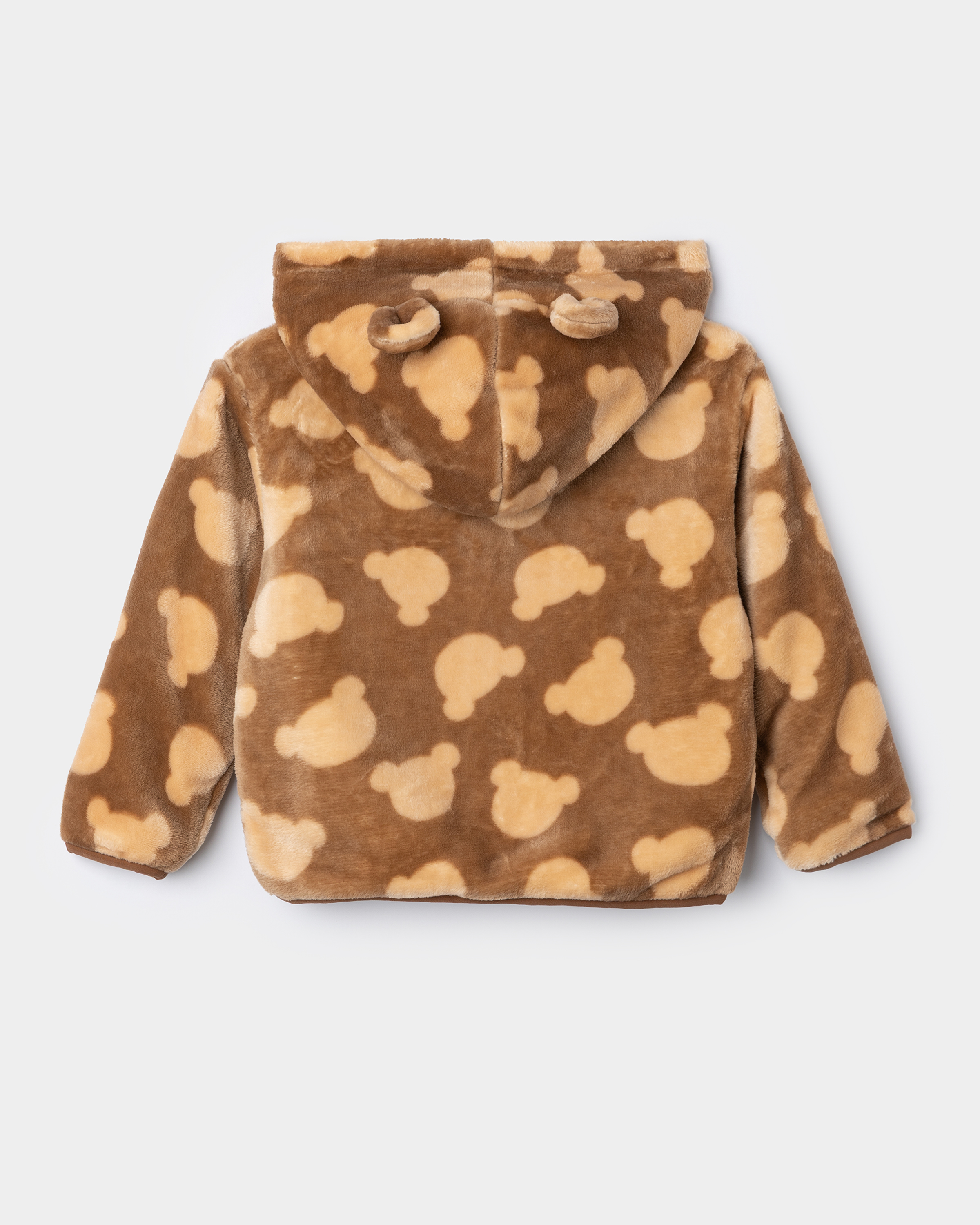 Меховая толстовка BabyGo W25-502BGib-88 - фото 3