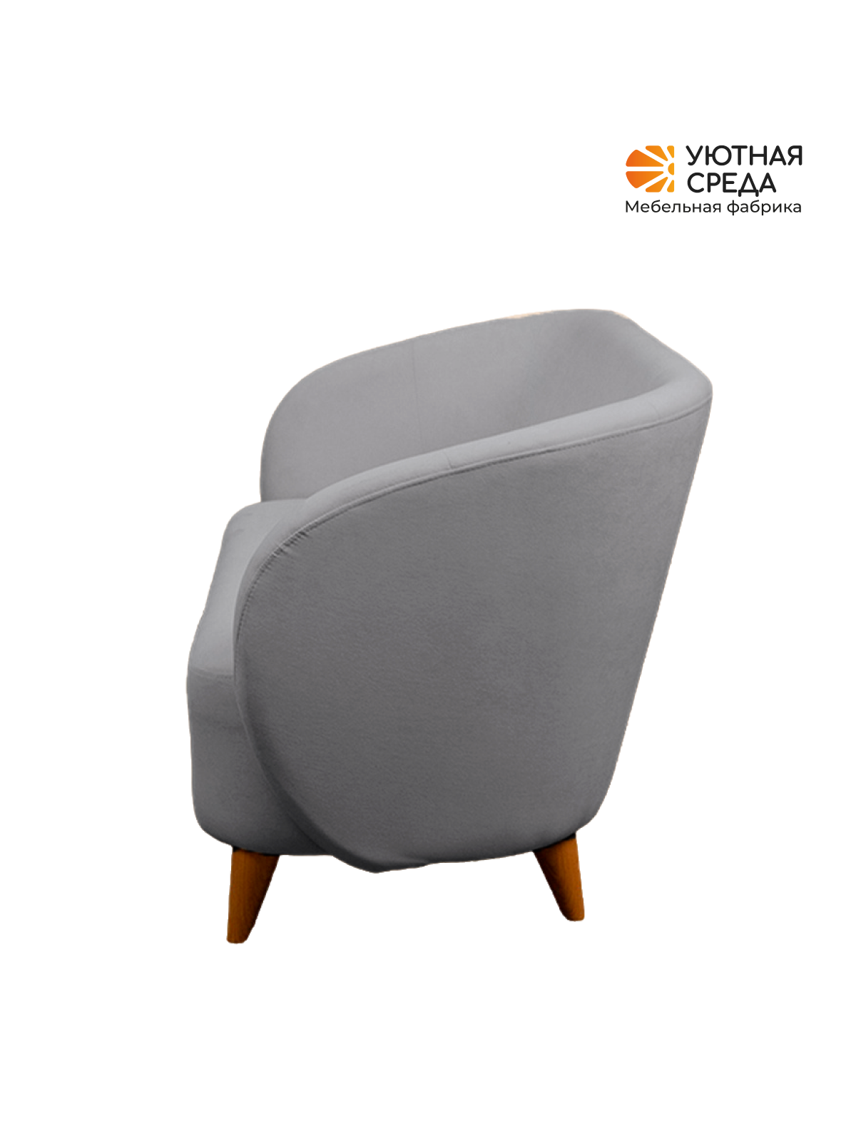 Диван Уютная среда серый велюр серый - фото 17