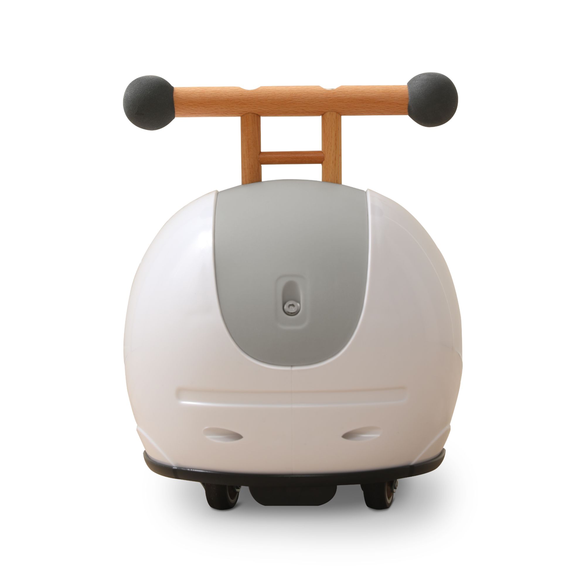 Толокар UNIX Kids Peanut Grey машинка каталка детская для мальчиков, бибикар девочек и малышей - фото 2
