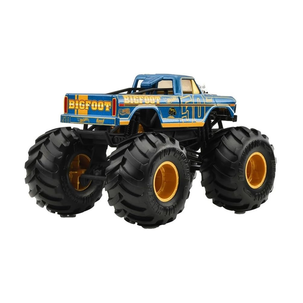 Монстр-трак Hot Wheels Monster Trucks 1:24 Bigfoot 1:24 FYJ83/JCC91 - фото 2