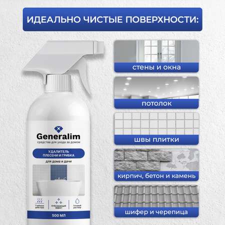 Средство от плесени Generalim для дома и дачи 500 мл