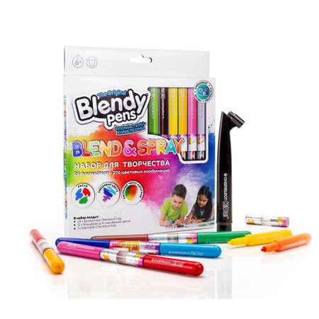 Фломастеры Blendy pens 24 цв.