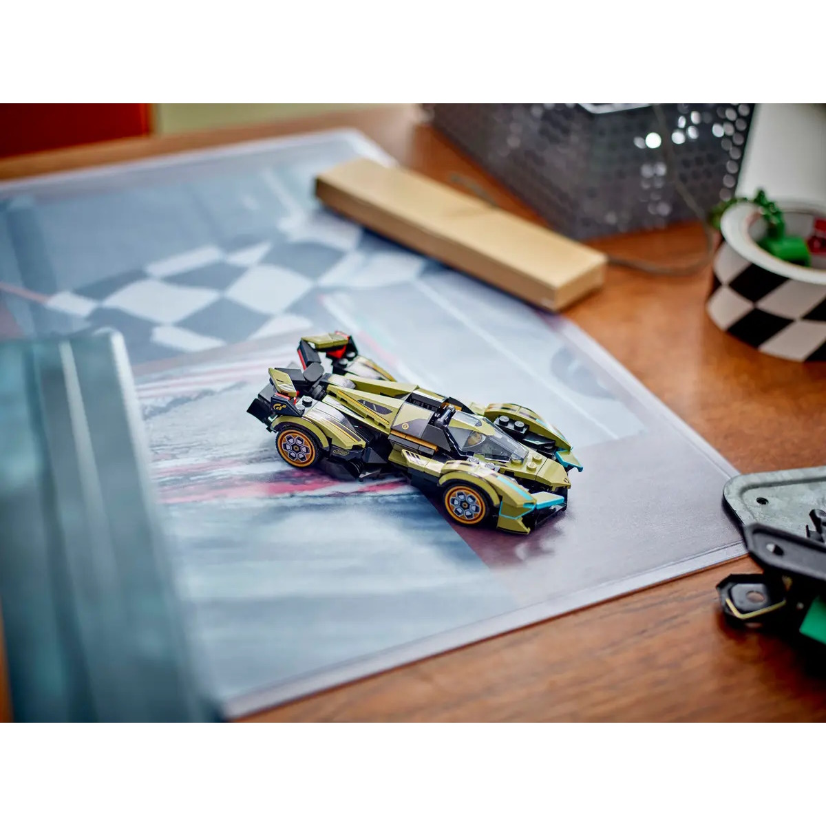 Конструктор LEGO Speed Champions Lamborghini V12 Vision GT 230 дет. - фото 11