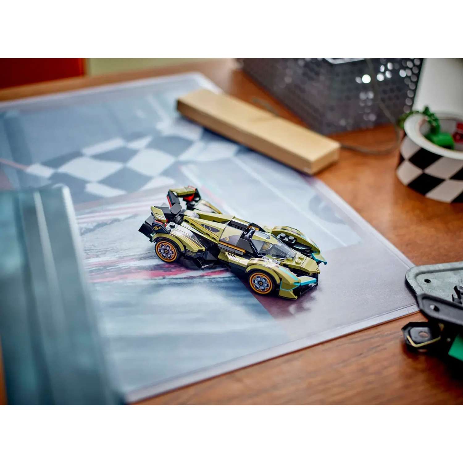 Конструктор LEGO Speed Champions Lamborghini V12 Vision GT 230 дет. - фото 11