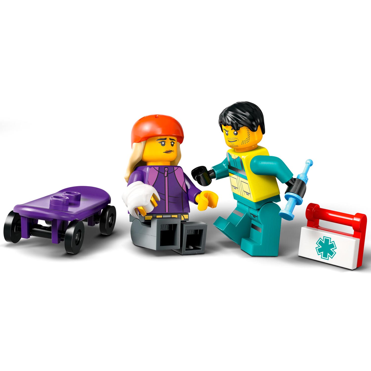 Конструктор LEGO City Машина Скорой помощи 184 дет. - фото 5