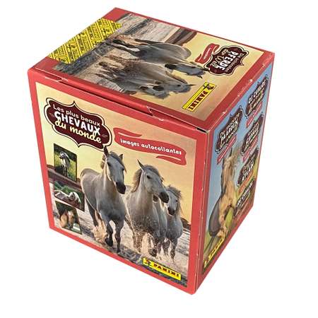 Бокс с наклейками Panini Лошади Horses 36 пакетиков в наборе
