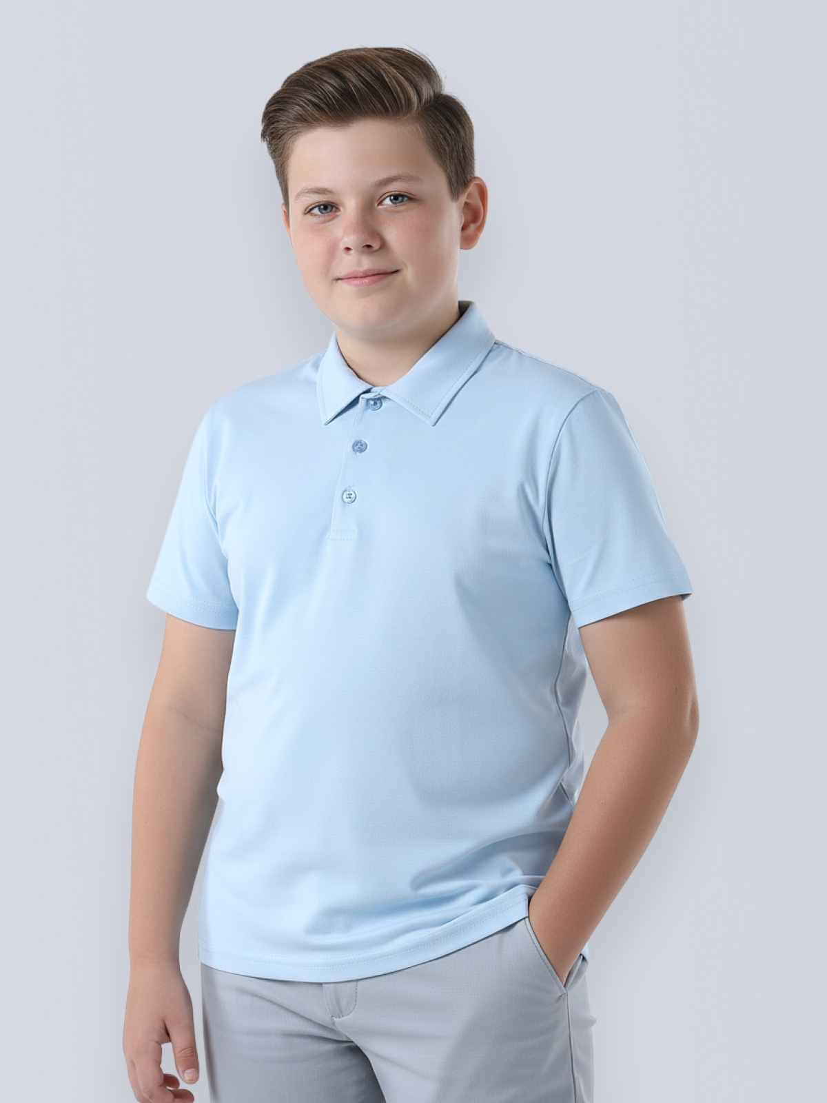 Поло Ladno 602гпголубой - фото 1