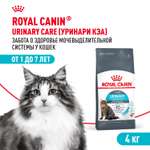 Корм для кошек ROYAL CANIN Urinary Care 4кг для поддержания здоровья мочевыделительной системы
