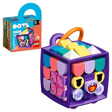 Конструктор LEGO DOTS Брелок для сумки Дракон