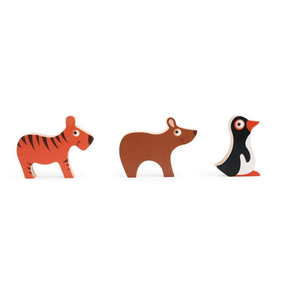 Игрушка Scratch кубики Башня Животные мира - фото 5