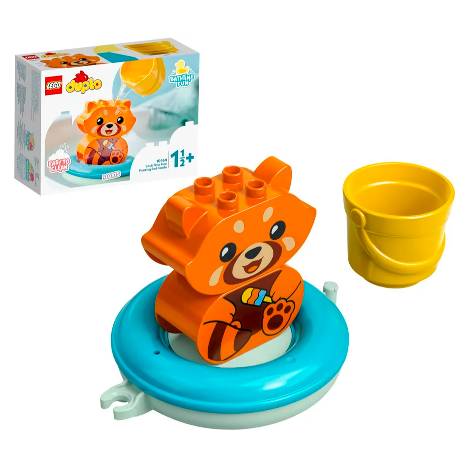 Конструктор LEGO DUPLO Приключения в ванной блочный - фото 2
