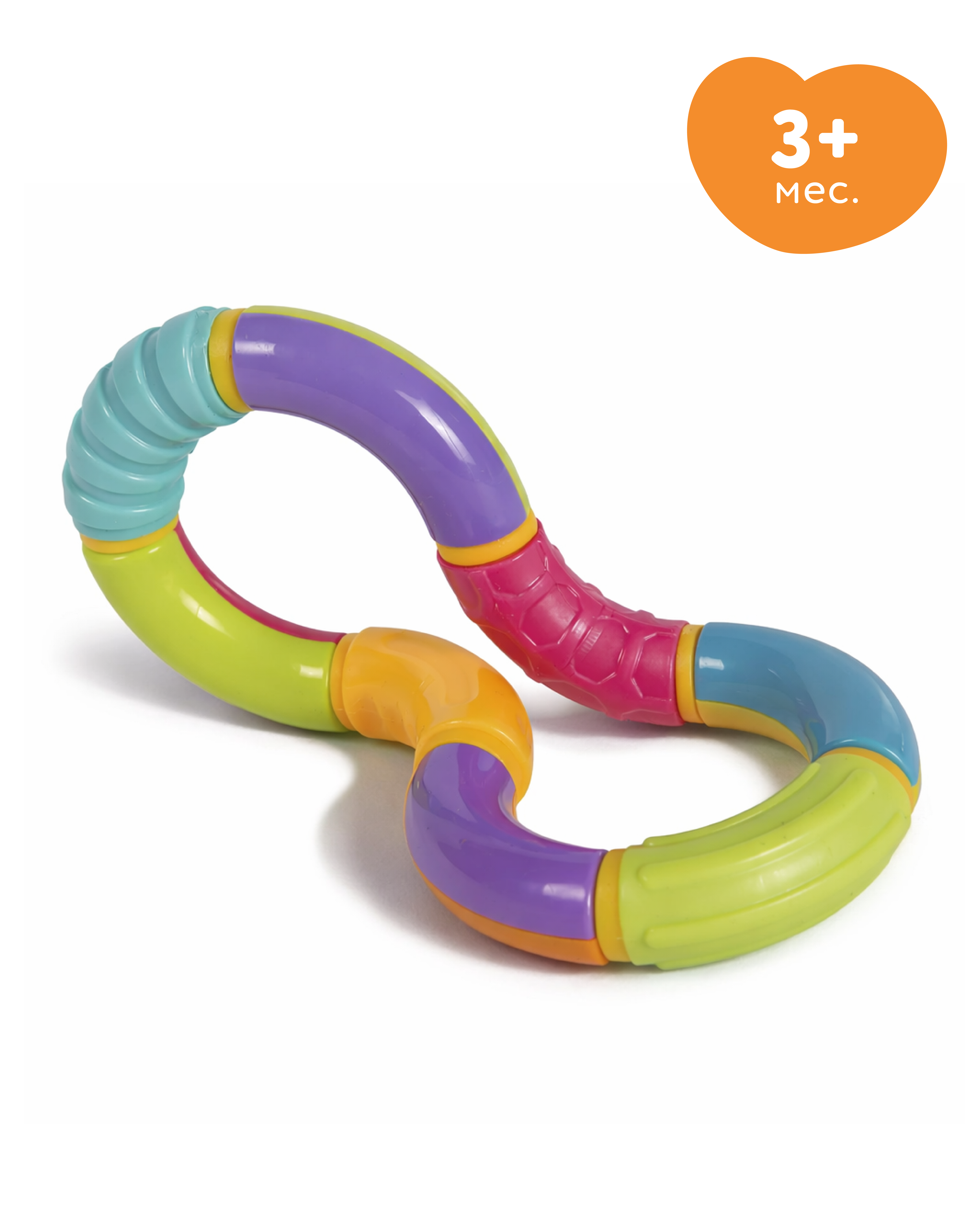 Изображение товара Развивающая игрушка BabyGo Восьмерка для малышей с безопасным дизайном