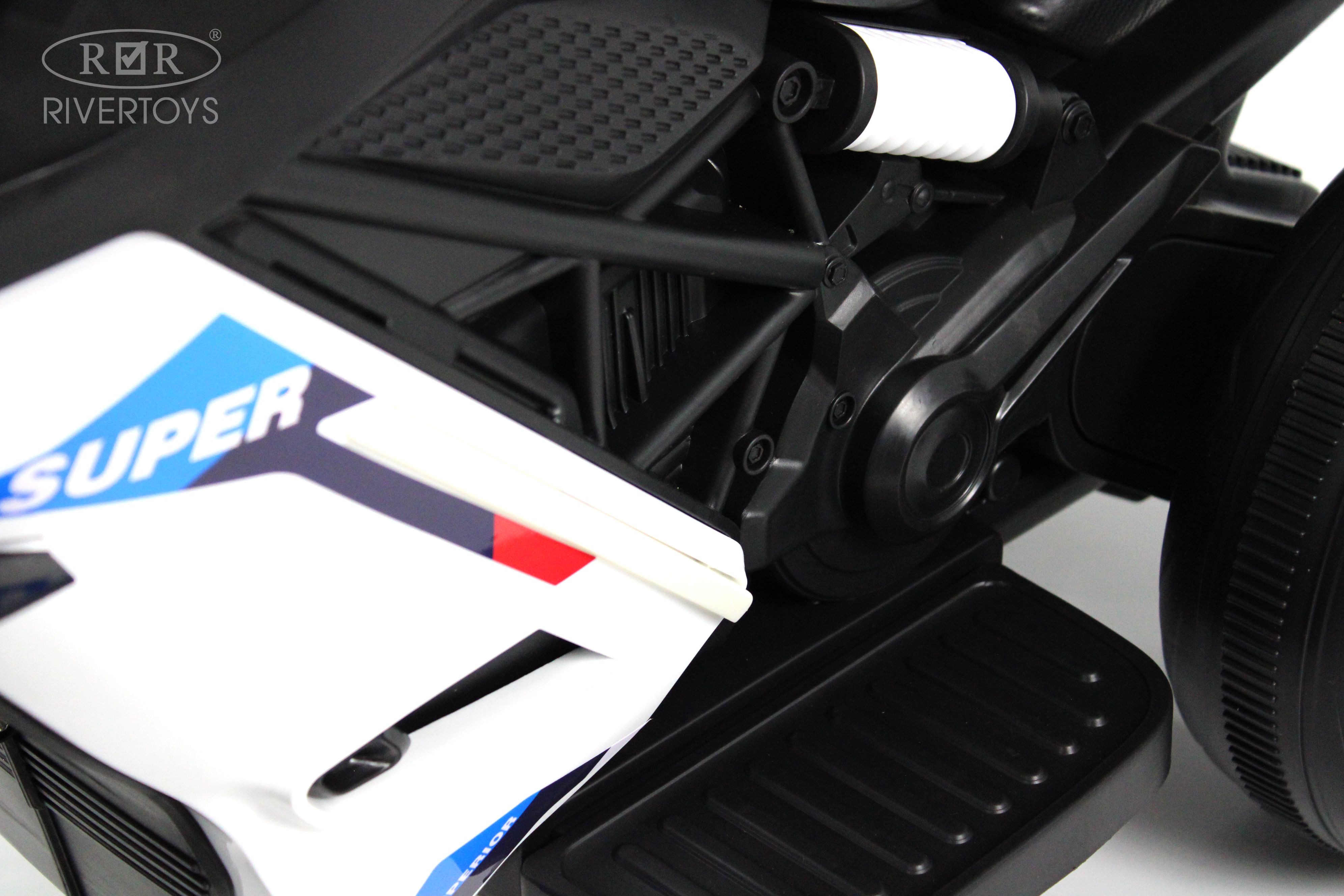 Электромобиль RIVERTOYS K002PX-A-WHITE - фото 5