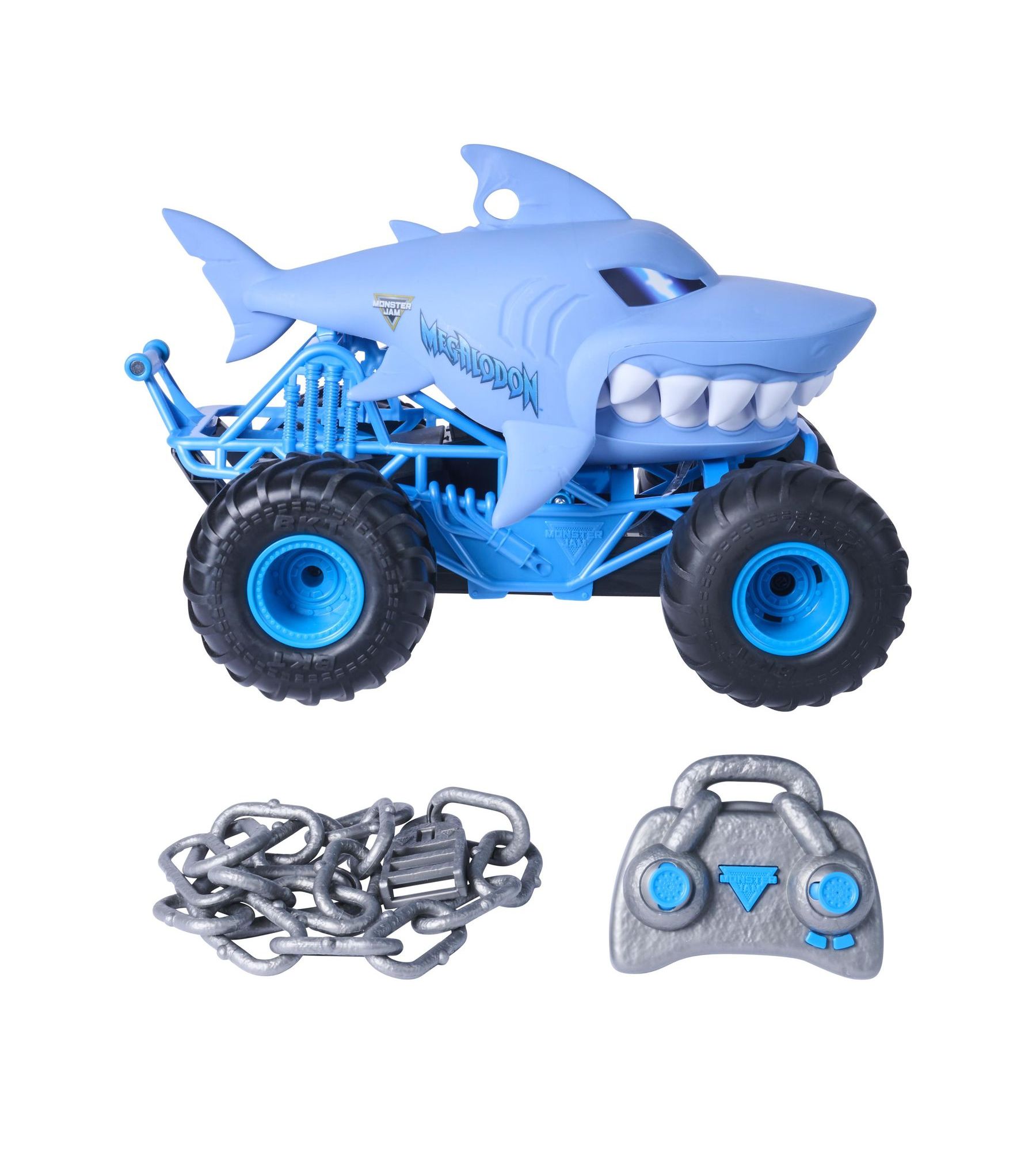 Монстр-трак РУ Monster Jam Акула - фото 10