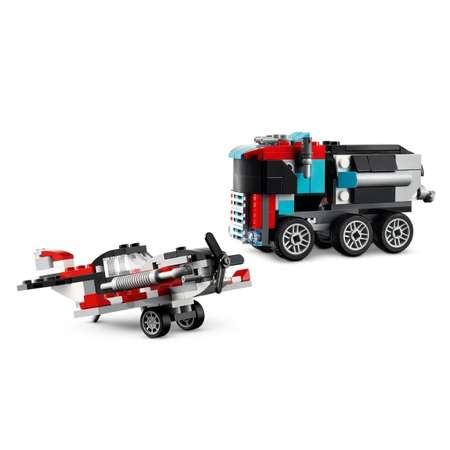 Конструктор LEGO Creator Бортовой грузовик с вертолетом блочный